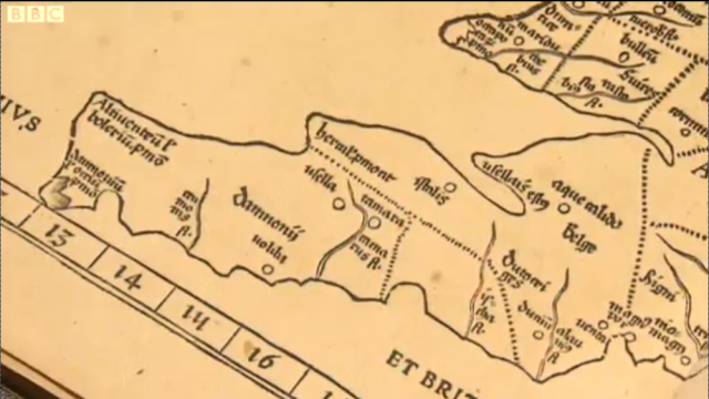2nd Century Map of SouthWest